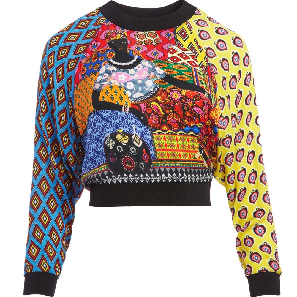 ALICE + OLIVIA AO X CARLA KRANENDONK CALVIN TOP